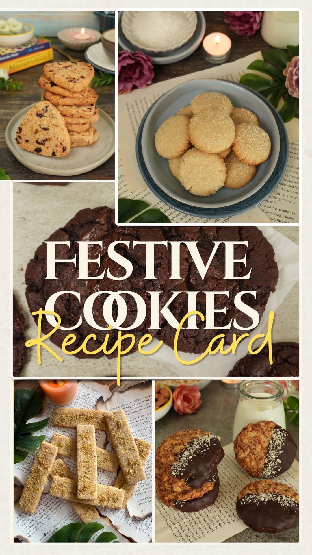 Recipe Card : Festive Cookies